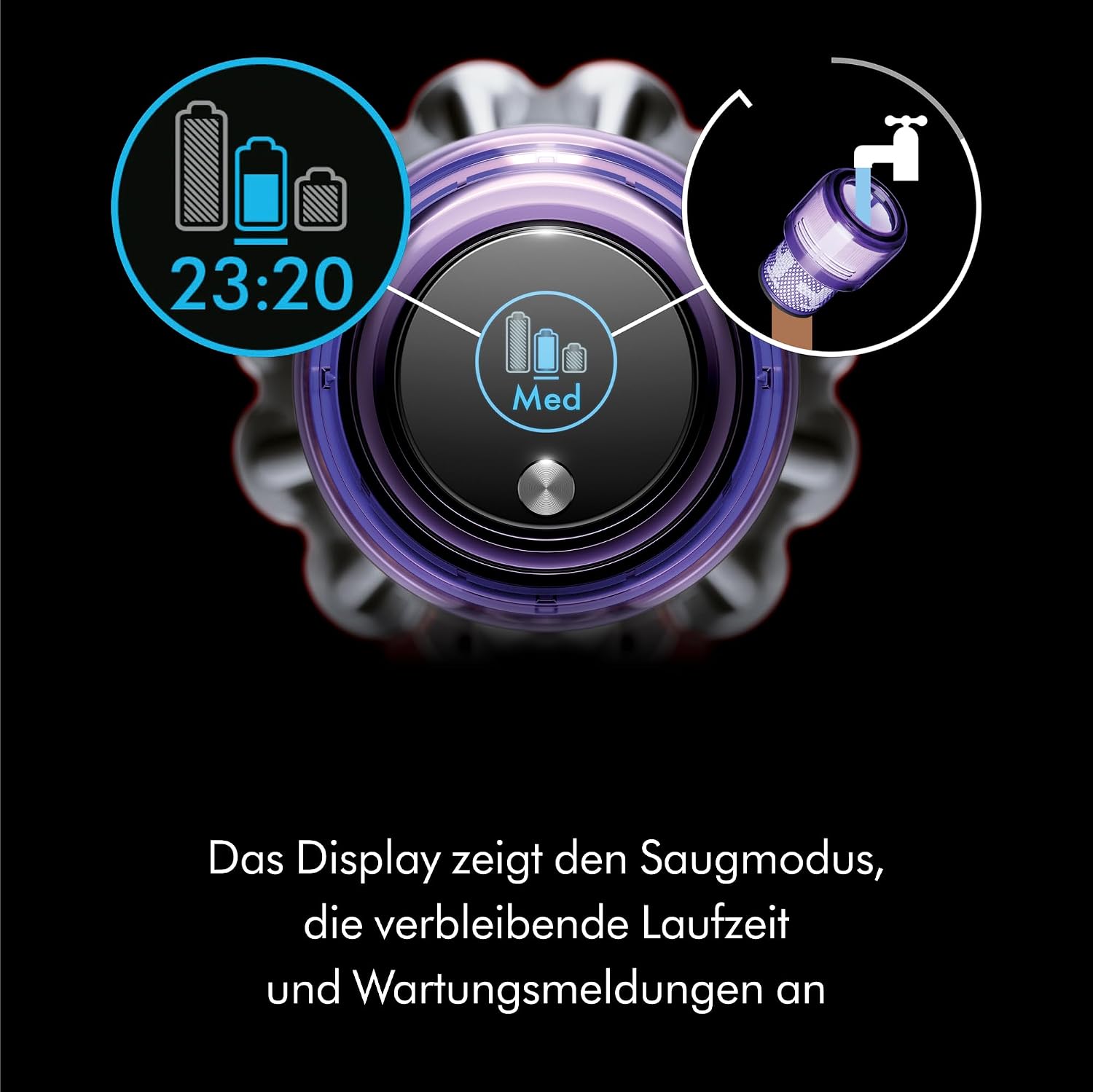 Detalle 2 de Dyson V11 Advanced Kabelloser Staubsauger 200 Airwatt