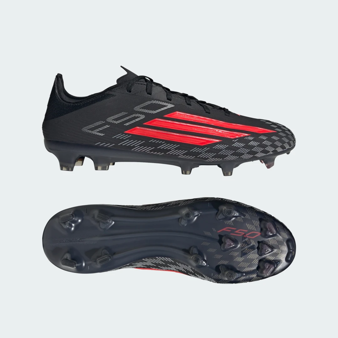 Detalle de Bota de fútbol F50 PRO para césped natural seco de Adidas