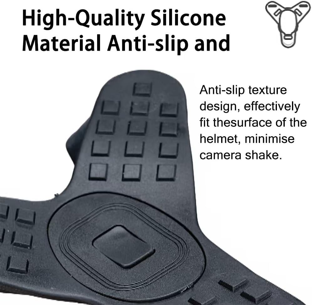 Thumbnail 1 de RV Murts Motorcycle Helmet Chin Strap Mount for GoPro Hero, Action Camera and DJI Osmo Action 5 Pro