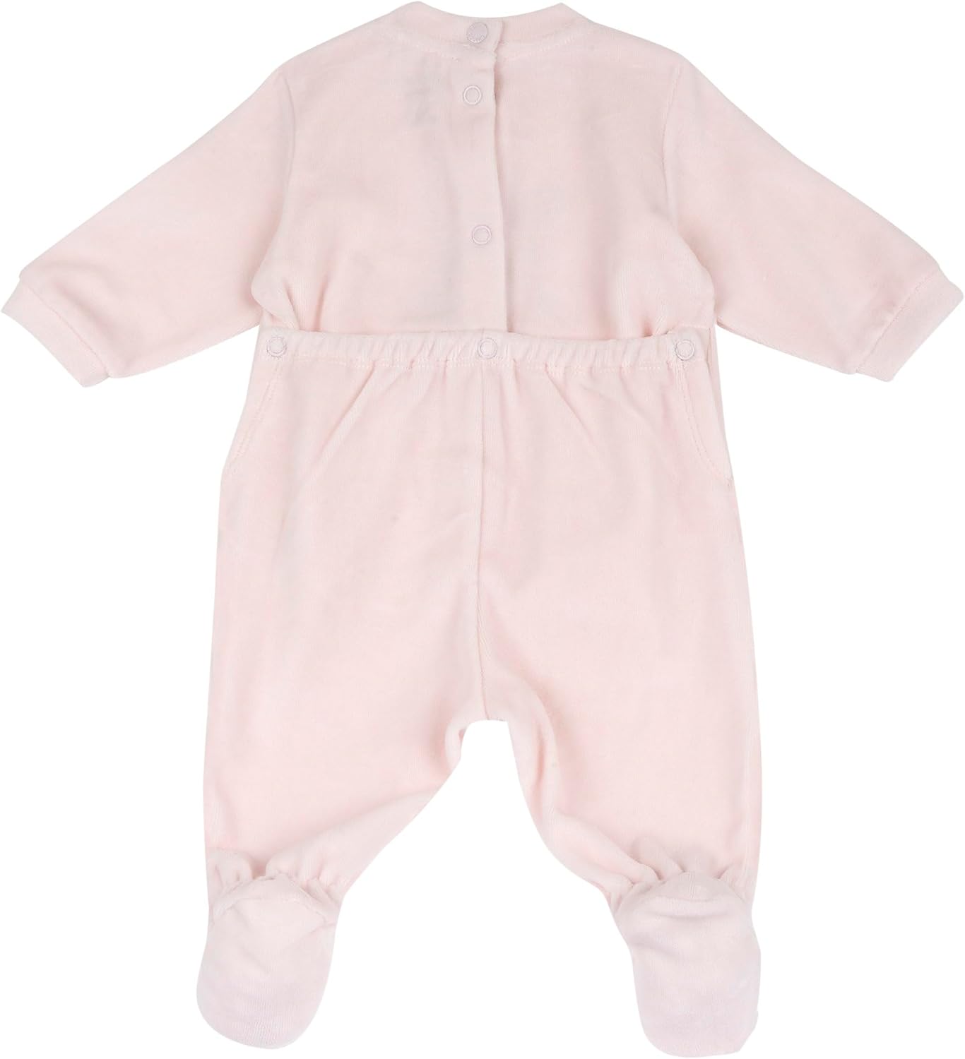 Detalle 2 de Chicco En Douce Velours, avec Ouverture Pratique À L'entrejambe – Grenouillères bébé fille (lot de 1)