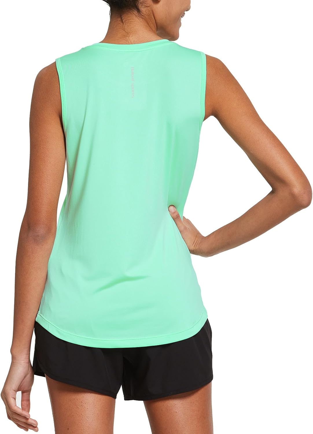 Detalle de baleaf Women’s Sleeveless Workout Tank Tops (Cool-Dry, Reflective Elements)
