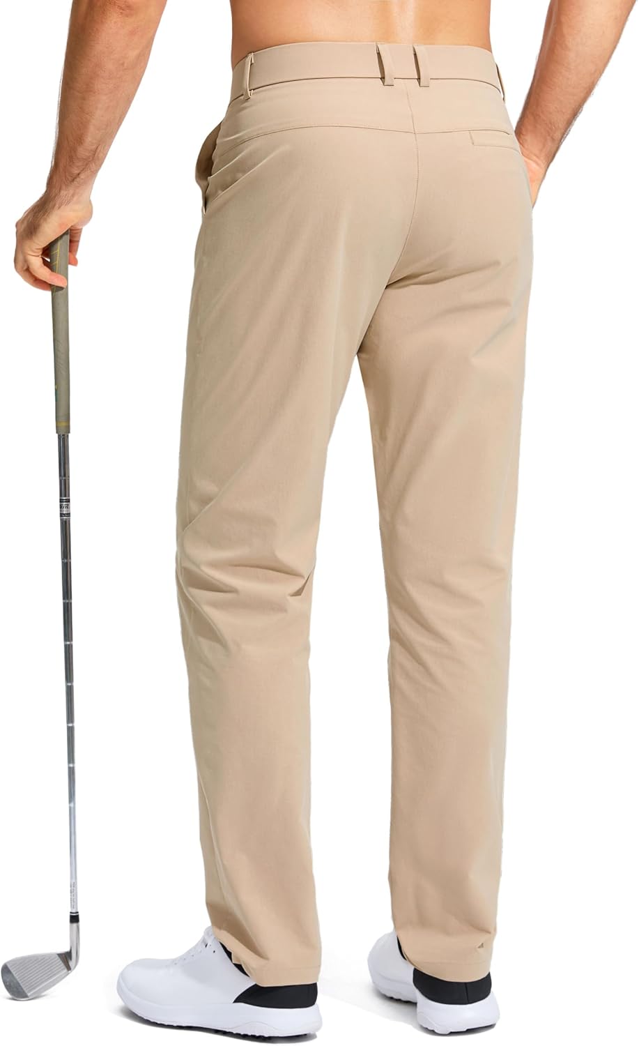 Detalle de Pudolla Men's Golf Pants Stretch - Lightweight, Quick-Dry Dress Slacks