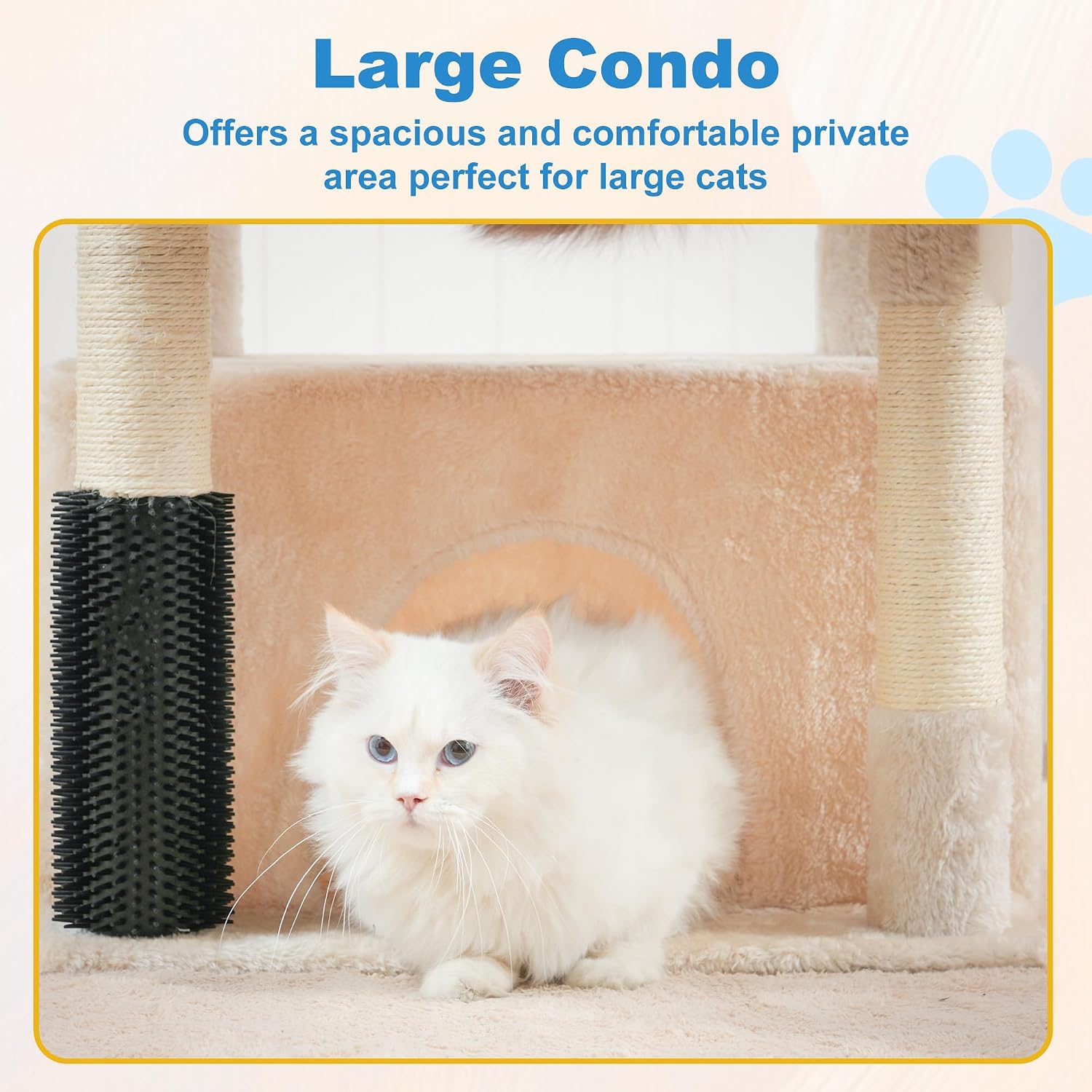 Detalle de Hey-brother Cat Tree 35.4-Inch Tower