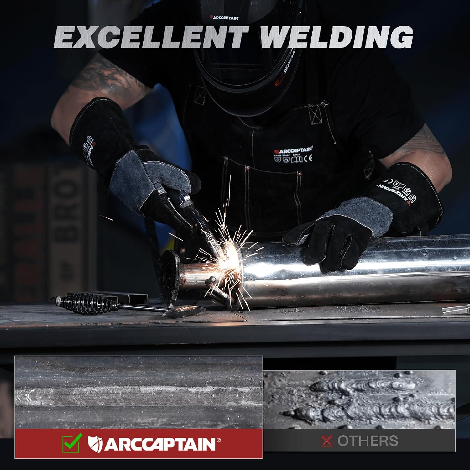 Detalle 1 de ARCCAPTAIN MIG165 165A 4-in-1 MIG Welder, 110V/220V