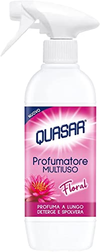 Detalle 2 de Quasar Profumatore Multiuso Floral 8×500 ml – Fragranza Floral per casa, dusting e pulizia