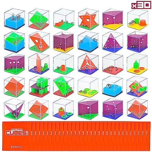 Imagen de BONNYCO Cubi Rompicapo Bambini 30 Mini Giochi per Gadget Compleanno en OfertitasTOP