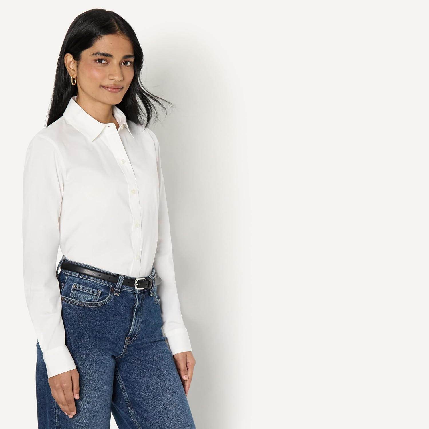 Detalle 2 de Amazon Essentials Poplin Shirt 26.5"