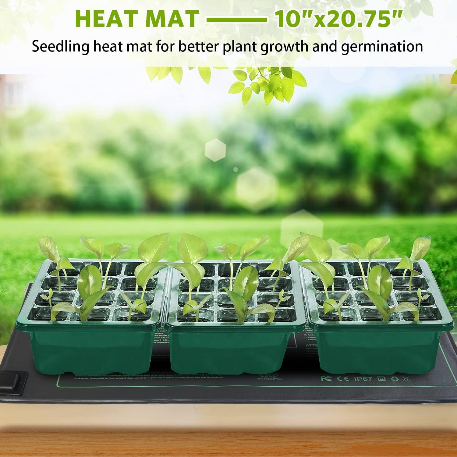 Thumbnail 4 de NAMOTEK Seed Starter Kit 60‑Hole