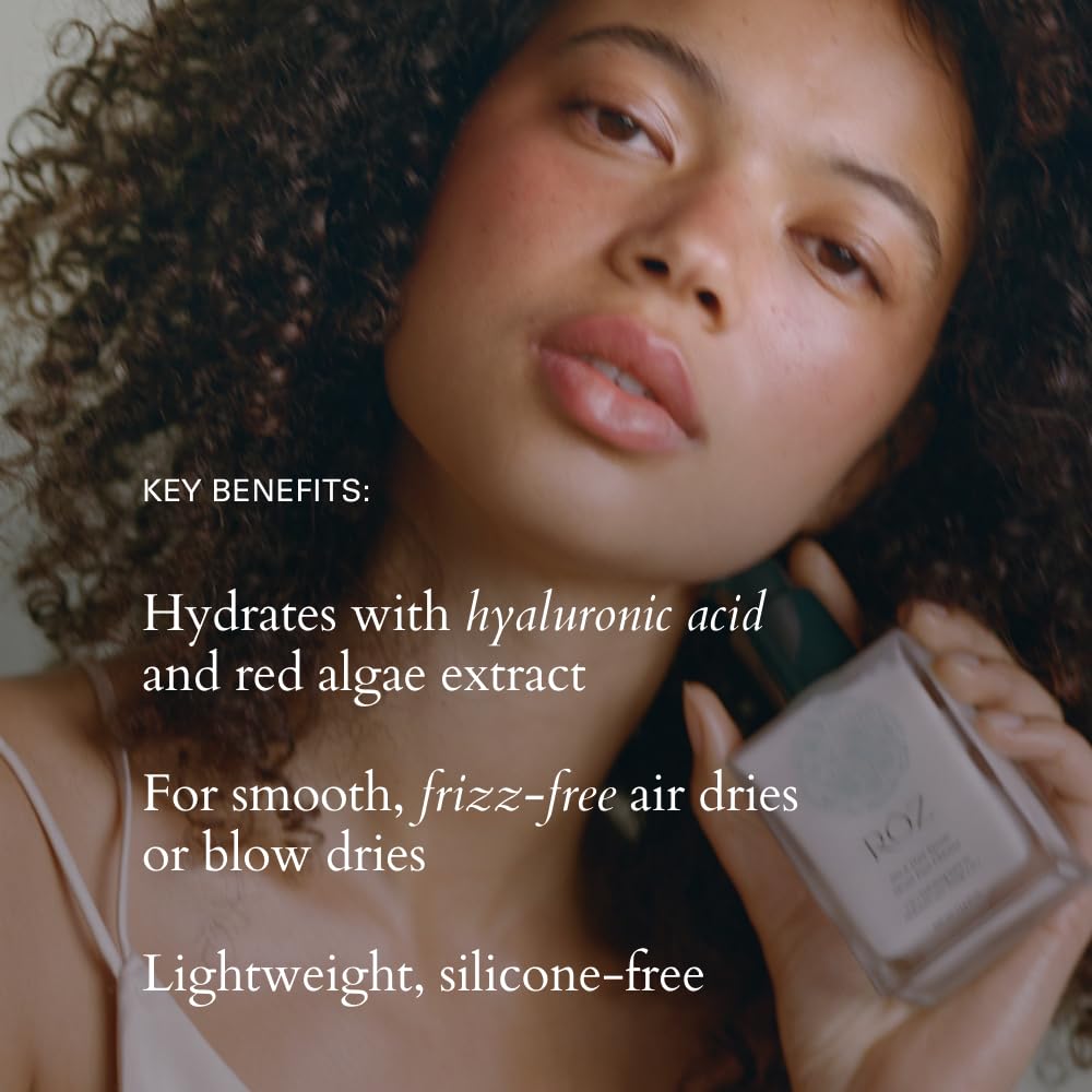 Thumbnail 3 de RŌZ Leave-In Conditioner — Lightweight Milk Hair Serum & Heat Protectant for Hydrating Fine, Curly & Wavy Hair