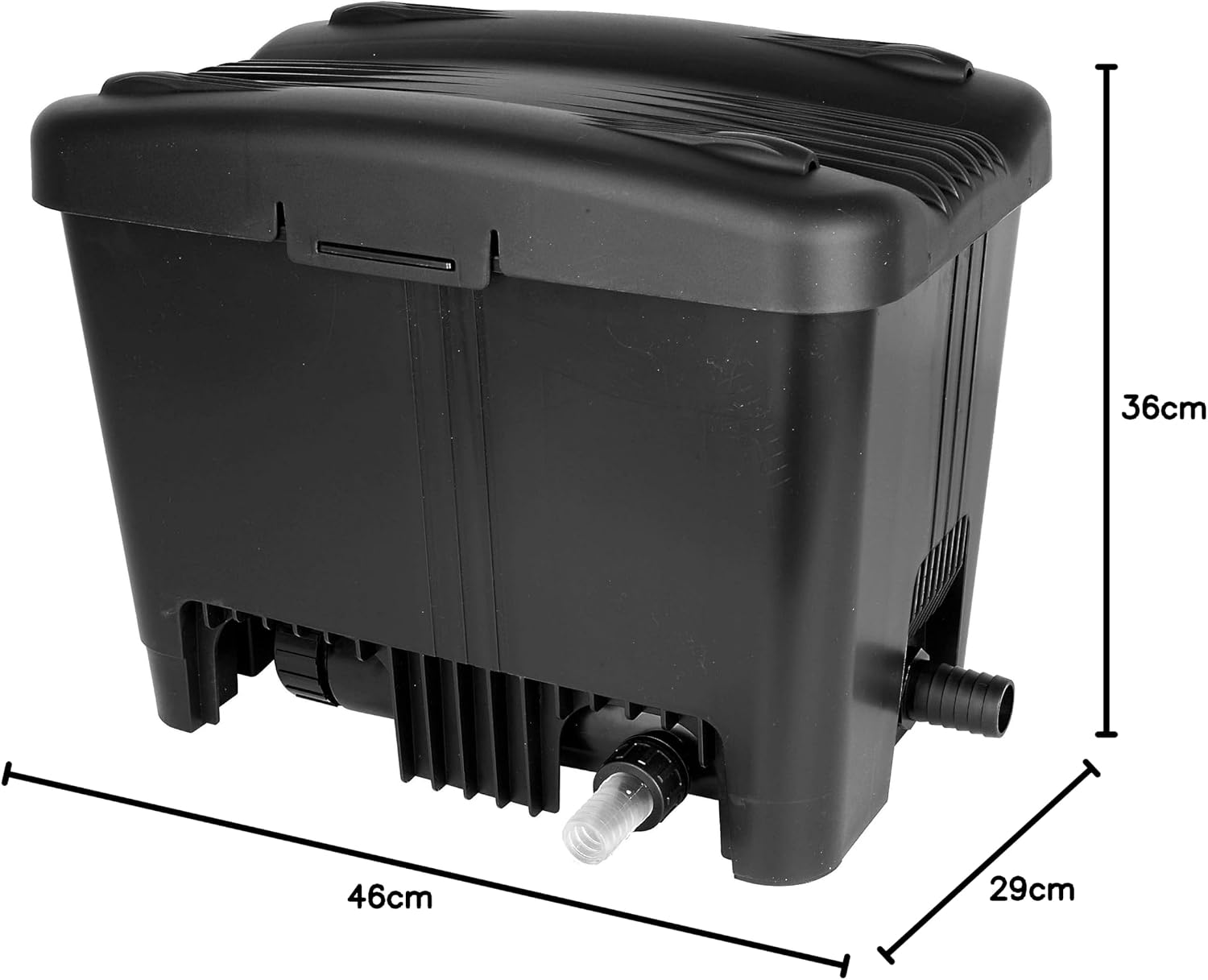 Thumbnail 6 de TIP WDF 10000 UV: Filtre de Bassin Extérieur avec UV-C 11 W et Pompe VORTEX 55 W pour étangs jusqu’à 10000 L