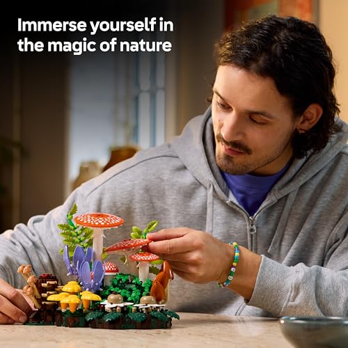 Thumbnail 2 de LEGO Botanicals Woodland Mushrooms (11505) – Adult DIY Decor