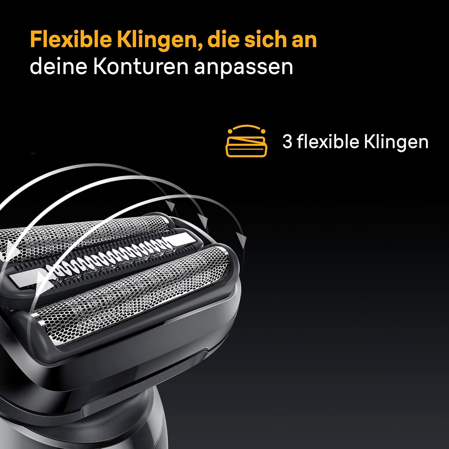 Thumbnail 2 de Braun Series 5 52-B7000cc Herren-Elektrorasierer mit SmartCare-Reinigungsstation, nass & trocken, Turbo/Standard, blau