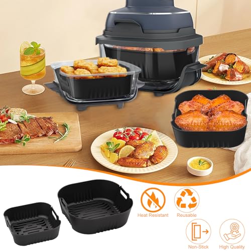 Thumbnail 5 de Lot de 2 moules silicone pour Ninja Crispi Air Fryer