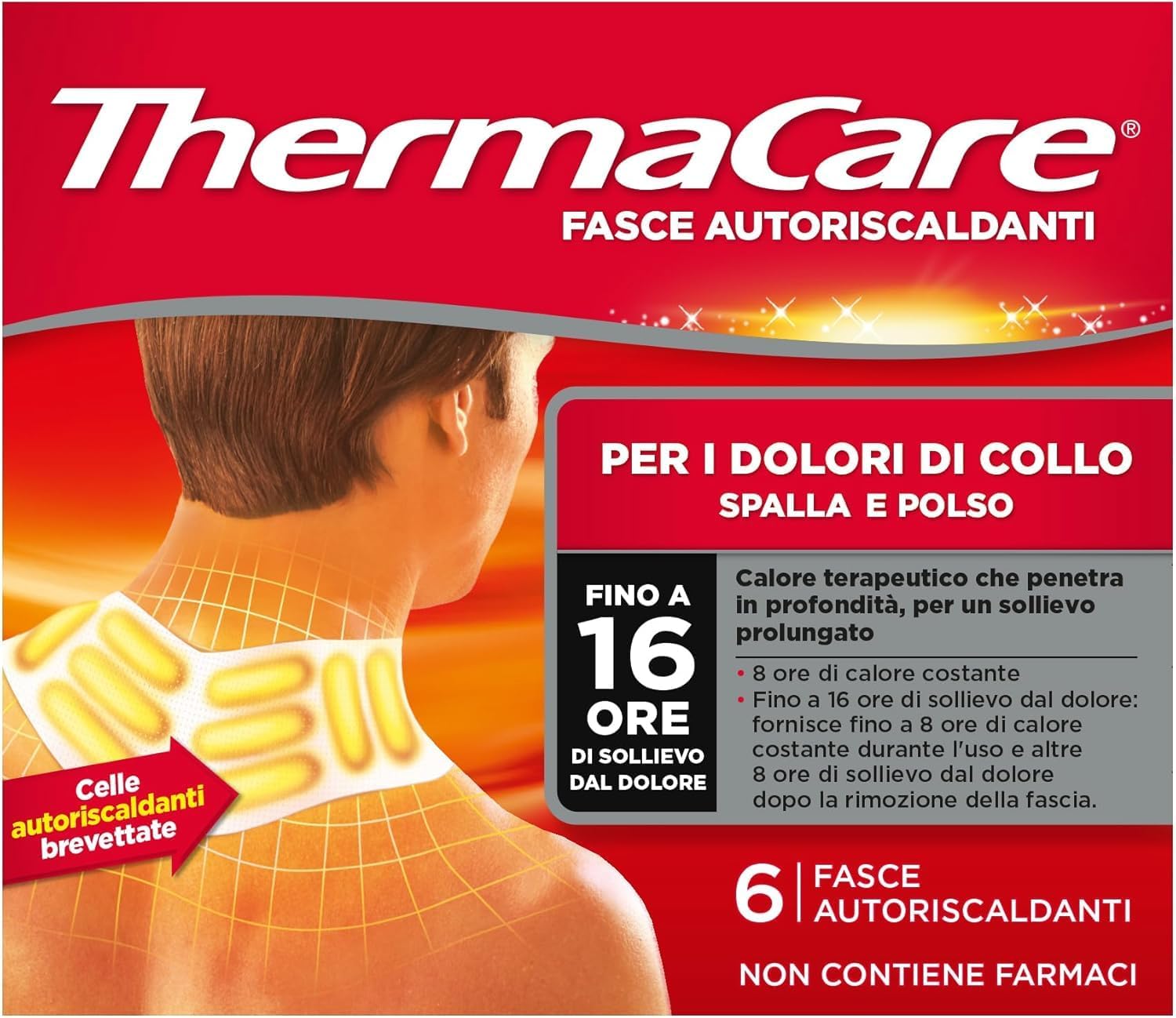 Thumbnail 6 de ThermaCare Fasce Autoriscaldanti a Calore Terapeutico: sollievo prolungato per collo, spalla e polso