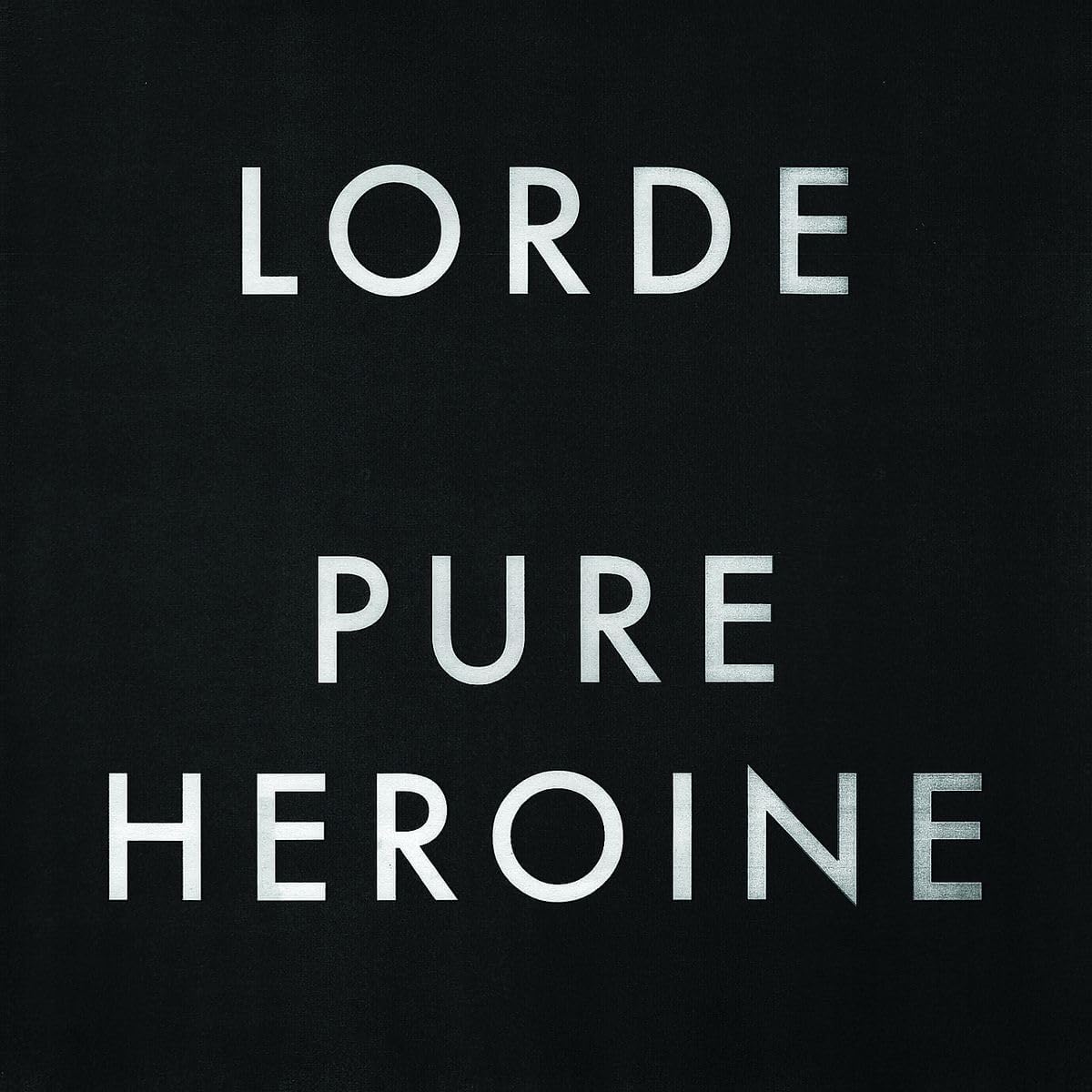Detalle de Virgin 3751900 Pure Heroine CD album by Lorde, 10 tracks