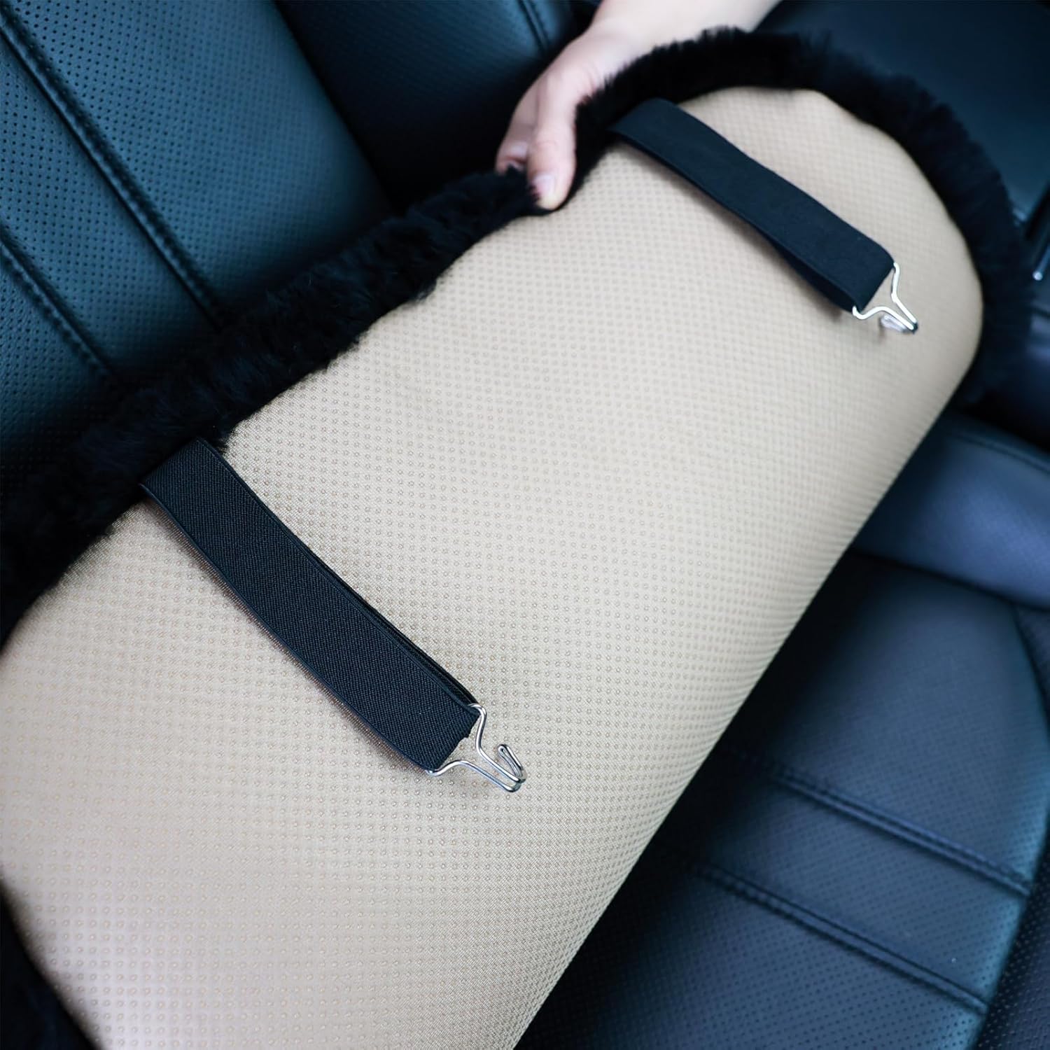 Thumbnail 4 de OGLAND 20" Genuine Australian Sheepskin Car Seat Cover