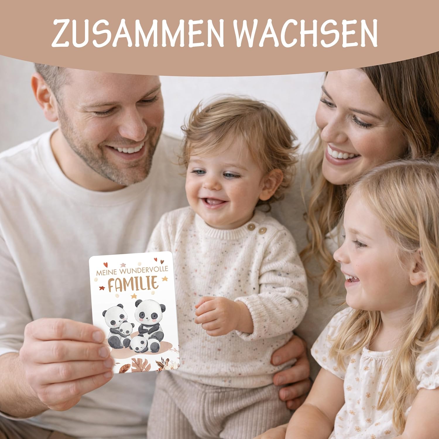 Thumbnail 3 de 50 Meilensteinkarten Baby – Boho Stil mit Geschenkbox