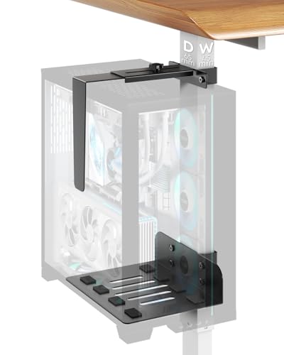 Detalle de PUTORSEN Under Desk PC Mount for Standing Desk with 65×45mm Legs
