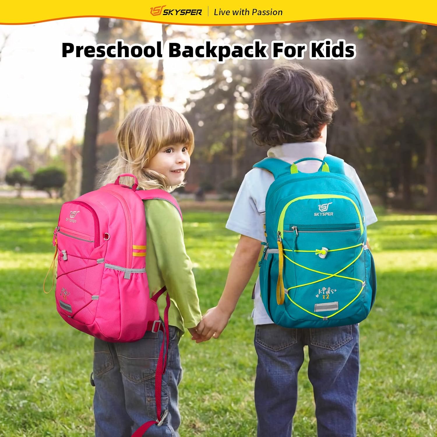Thumbnail 1 de SKYSPER Kinderrucksack Wandern für 3–8 Jahre – komfortabler Rucksack für Jungen & Mädchen