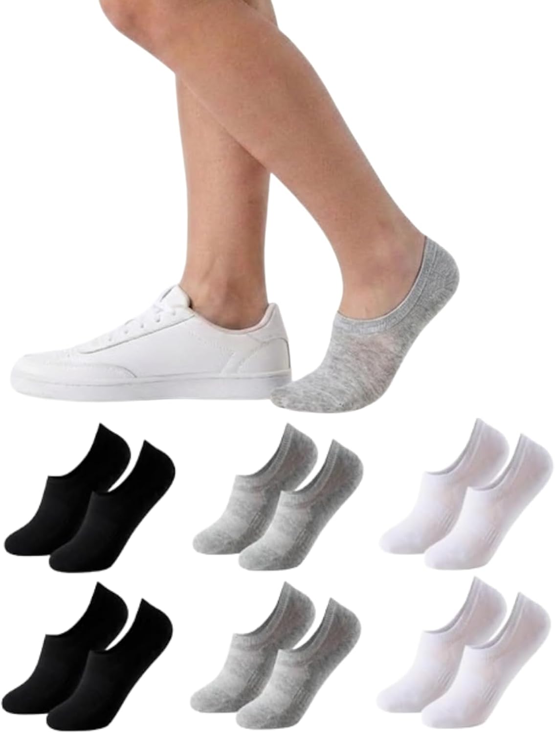 Detalle de Balseti Pinkies Pack 6 pares 85% algodón