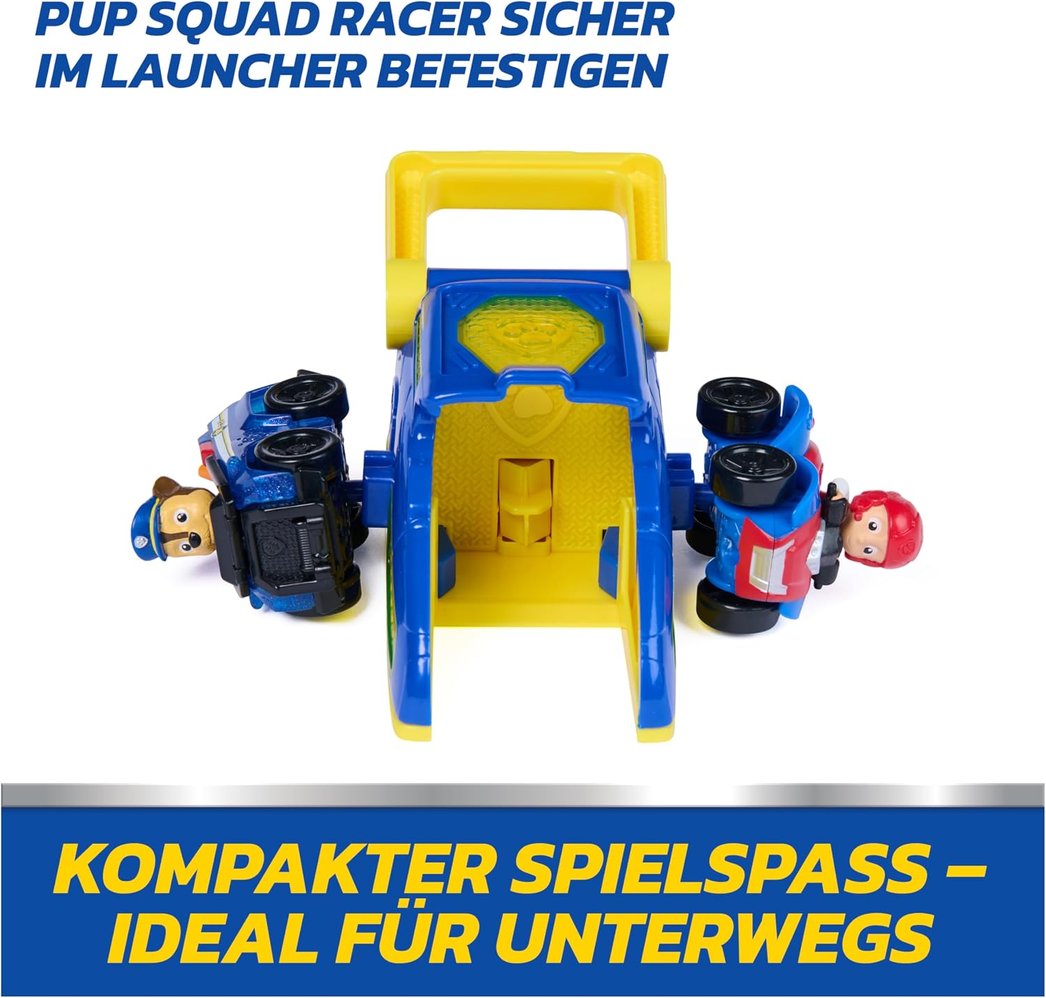 Detalle de Paw Patrol Chase Pup Squad Launchers with Ryder Vehicle 2-Pack
