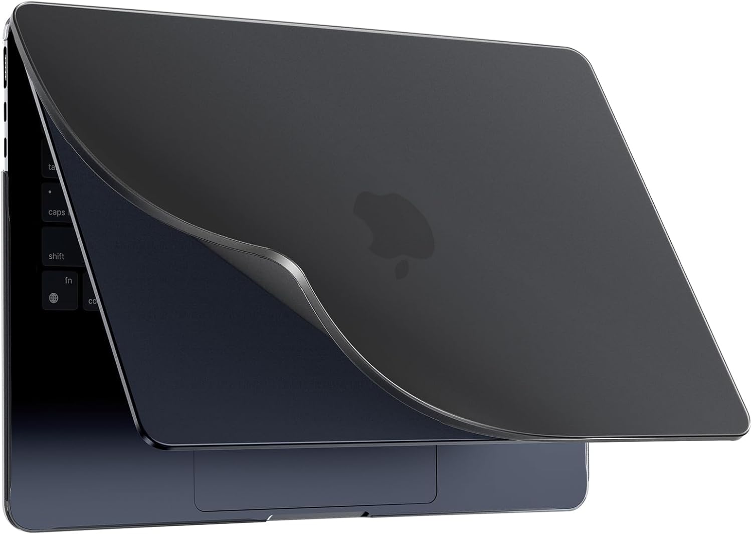 Detalle de BlueSwan Matte Anti-Fingerprint Case for MacBook Air 15-inch (M5/M4/M3/M2) A3448/A3241/A3114/A2941
