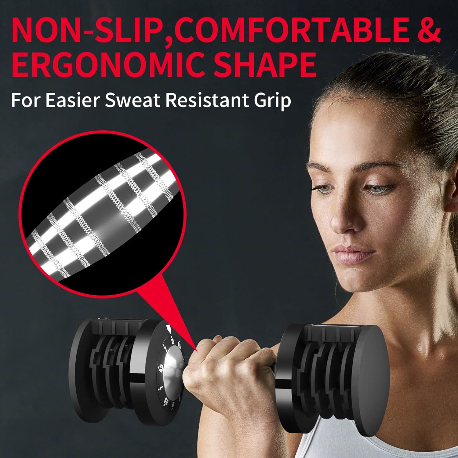 Thumbnail 6 de EnterSports 18KG adjustable dumbbell