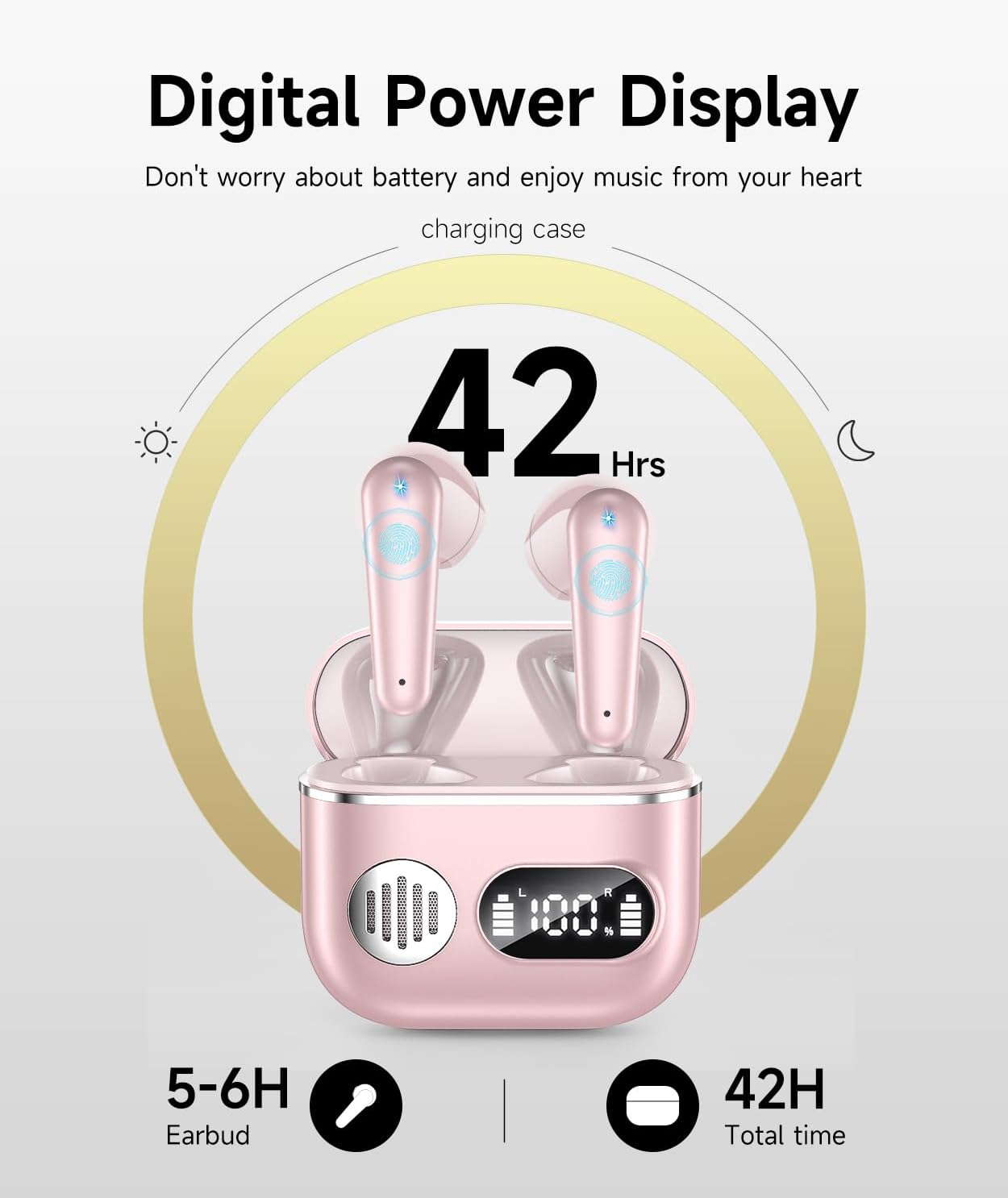 Detalle de Wireless Earbuds 2025 Sport 48H playtime