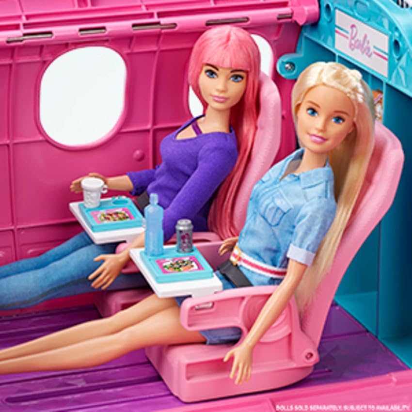 Thumbnail 4 de Mattel GDG76 Barbie Avión de tus sueños, juguete con accesorios ✈
