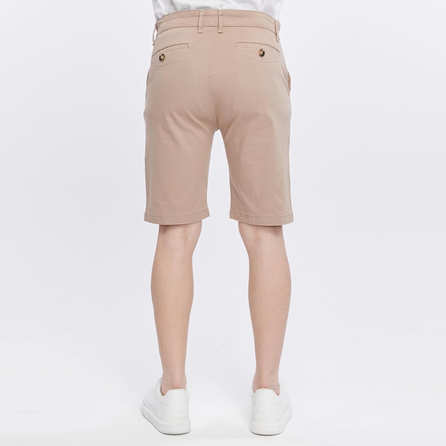 Thumbnail 5 de Xact Men’s Premium Tailored Chino Shorts – 9.5-Inch Inseam