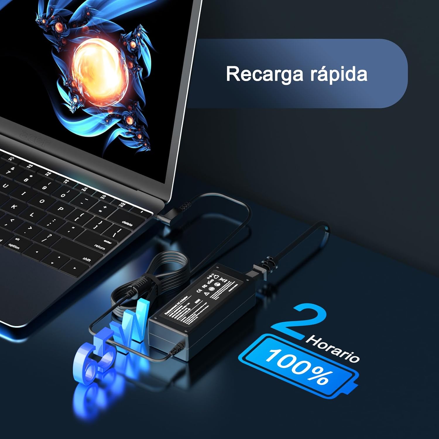 Thumbnail 5 de ETSSEMBO 65W Cargador compatible Acer