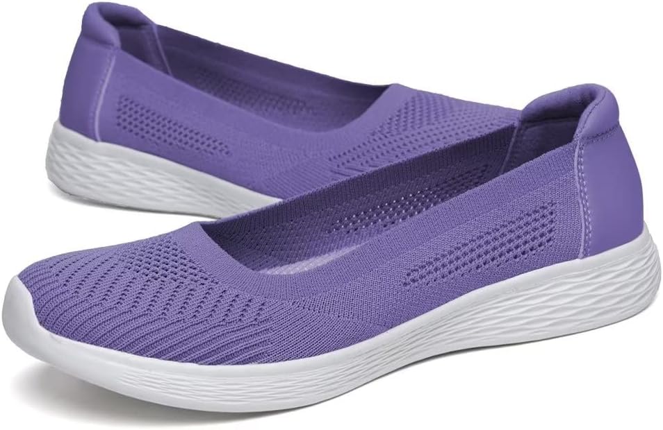 Thumbnail 6 de TIOSEBON Women's Slip-On Loafers: Breathable Low-Top Flat Shoes
