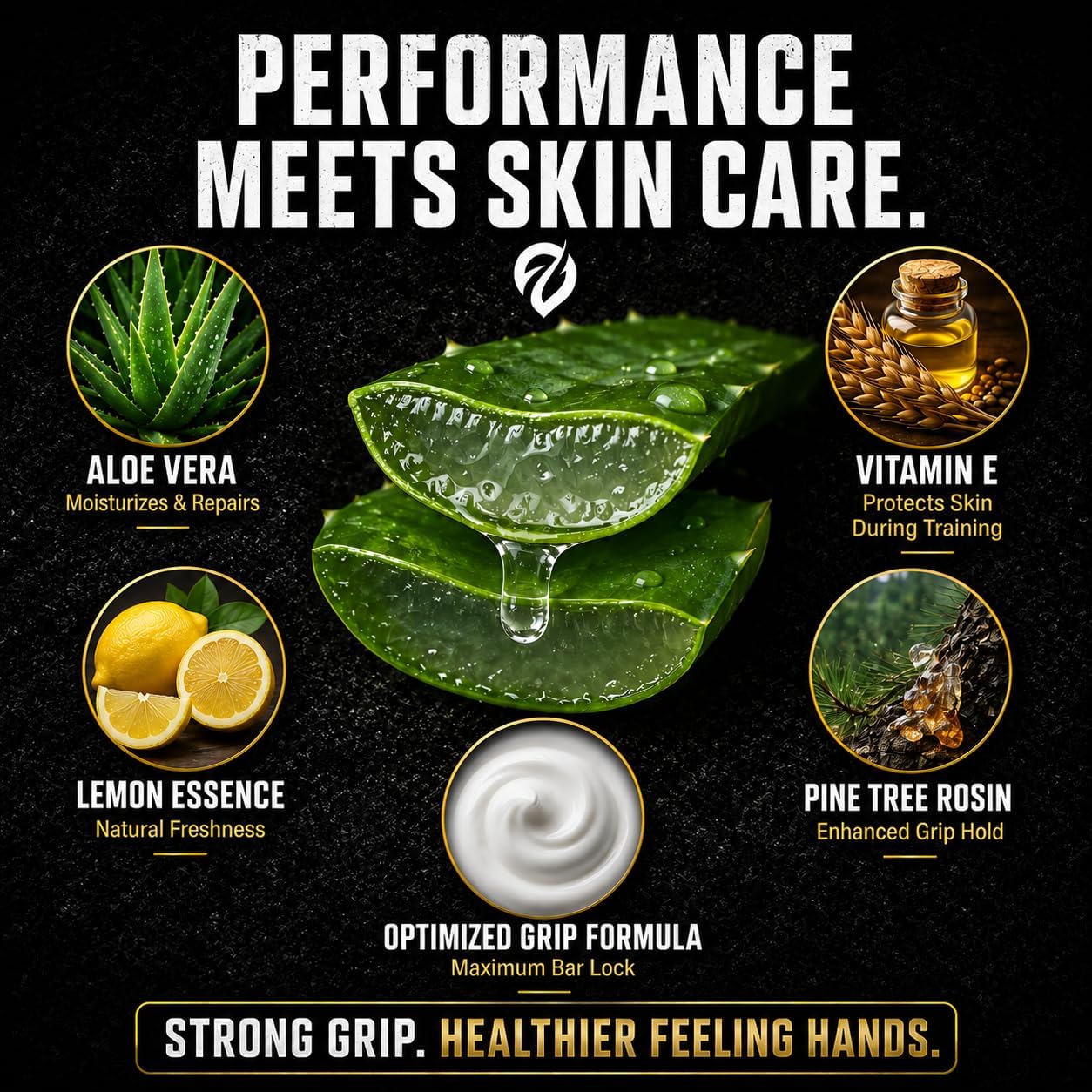 Detalle de EVMT Brands Liquid Chalk: Mess-Free, Sweat-Resistant Grip for Weightlifting, Gymnastics, and More