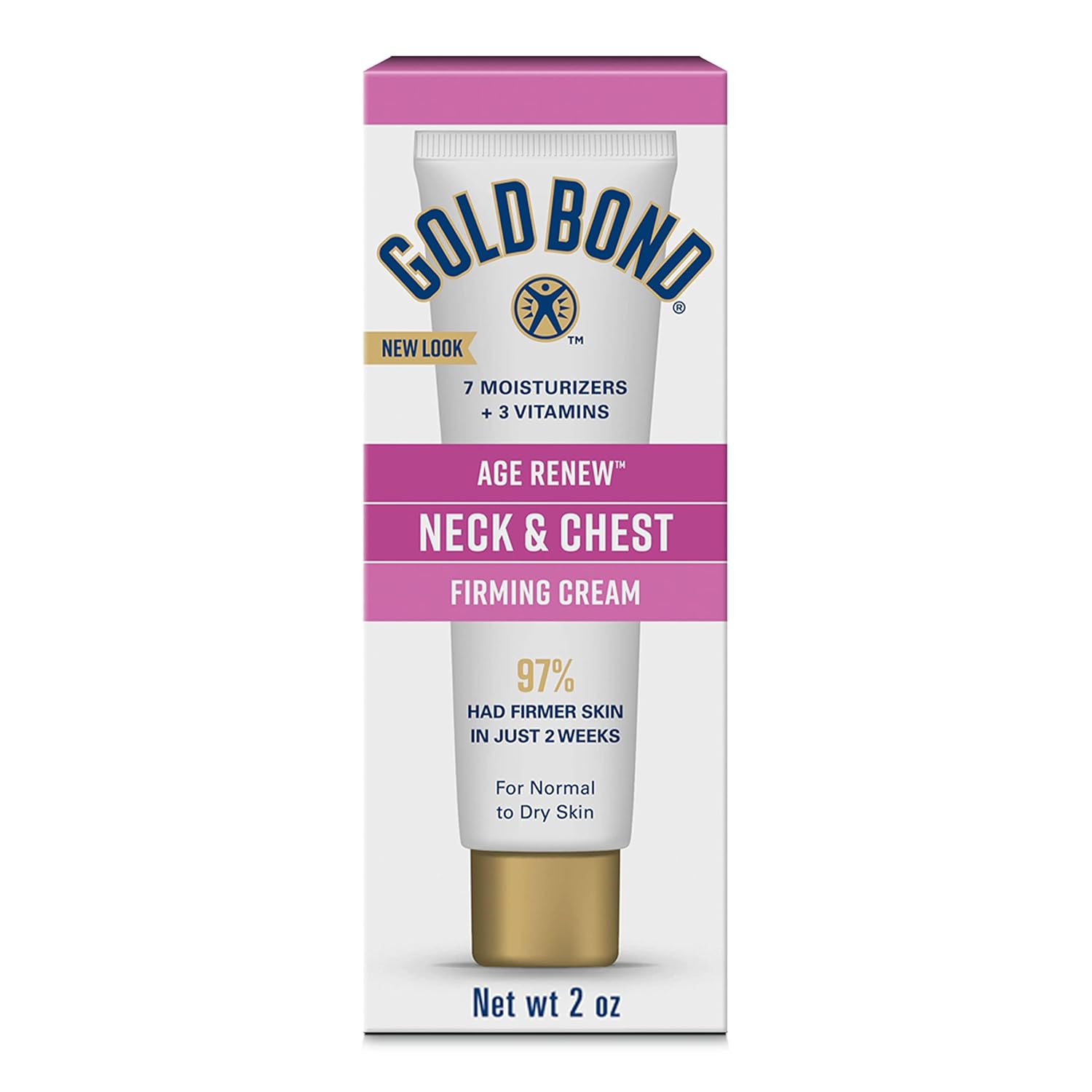 Detalle de Gold Bond Ultimate Neck & Chest Firming Cream 2 oz