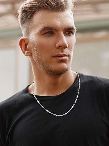 Detalle 2 de Chaîne homme acier inoxydable U7 3/6/9 mm ⚙