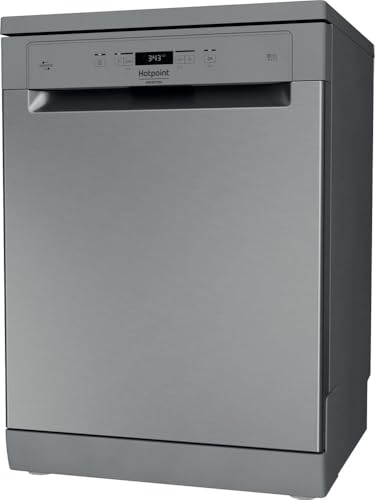 Detalle 2 de Hotpoint HFC3C33WX – Lave-vaisselle pose-libre 14 couverts, Zone Wash 3D, Active Dry, Inverter, Silent 43 dB, Inox