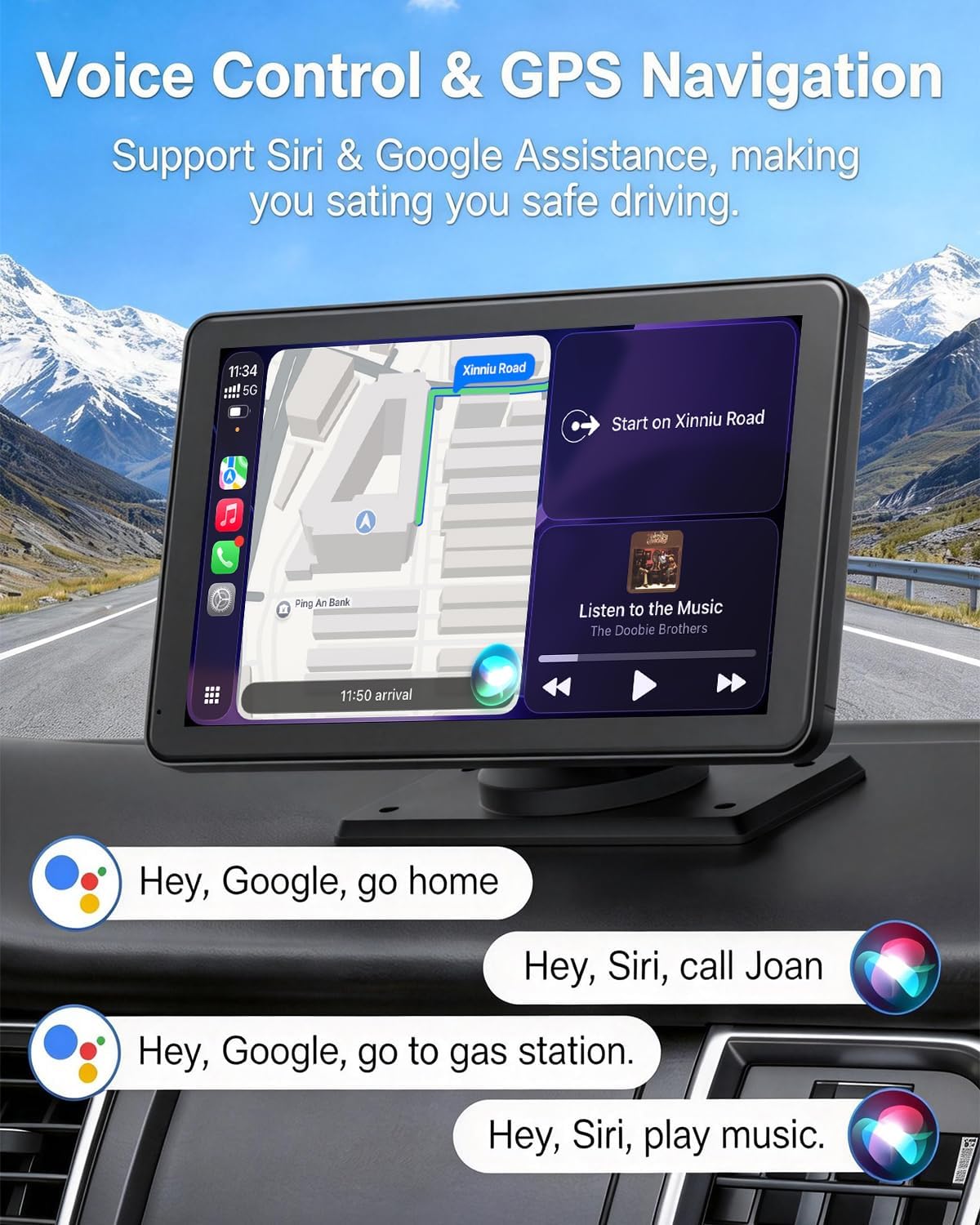 Detalle de CarPlay Screen, 7-Inch