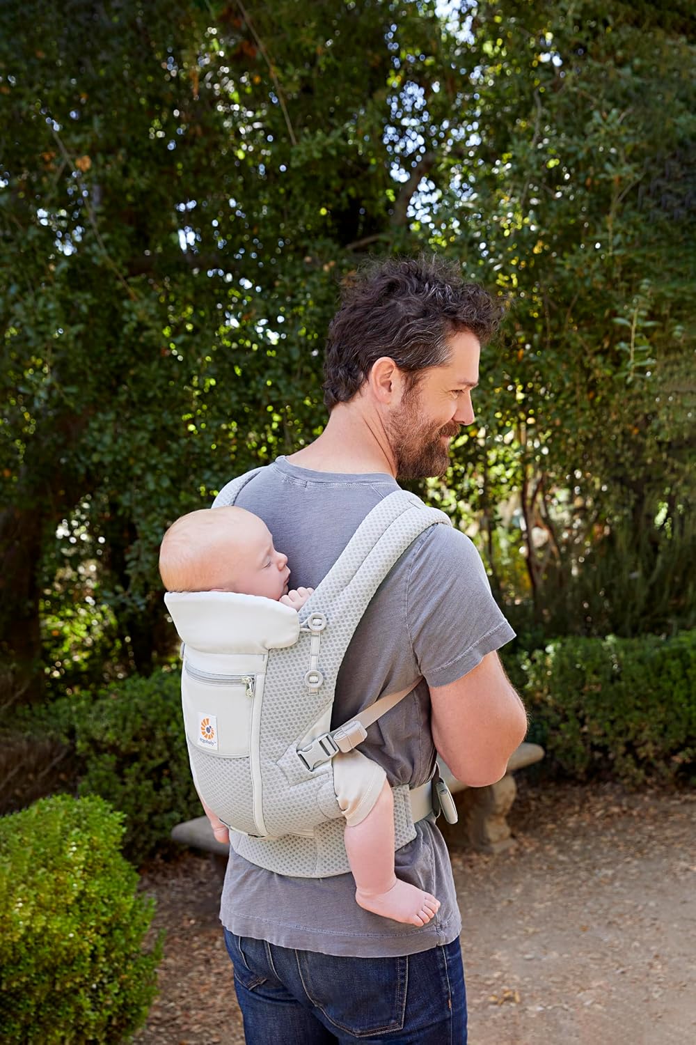 Thumbnail 3 de Ergobaby ADAPT SoftFlex CREGBCASFMGRY 抱っこ紐｜パールグレー・メッシュ・洗濯機洗い対応