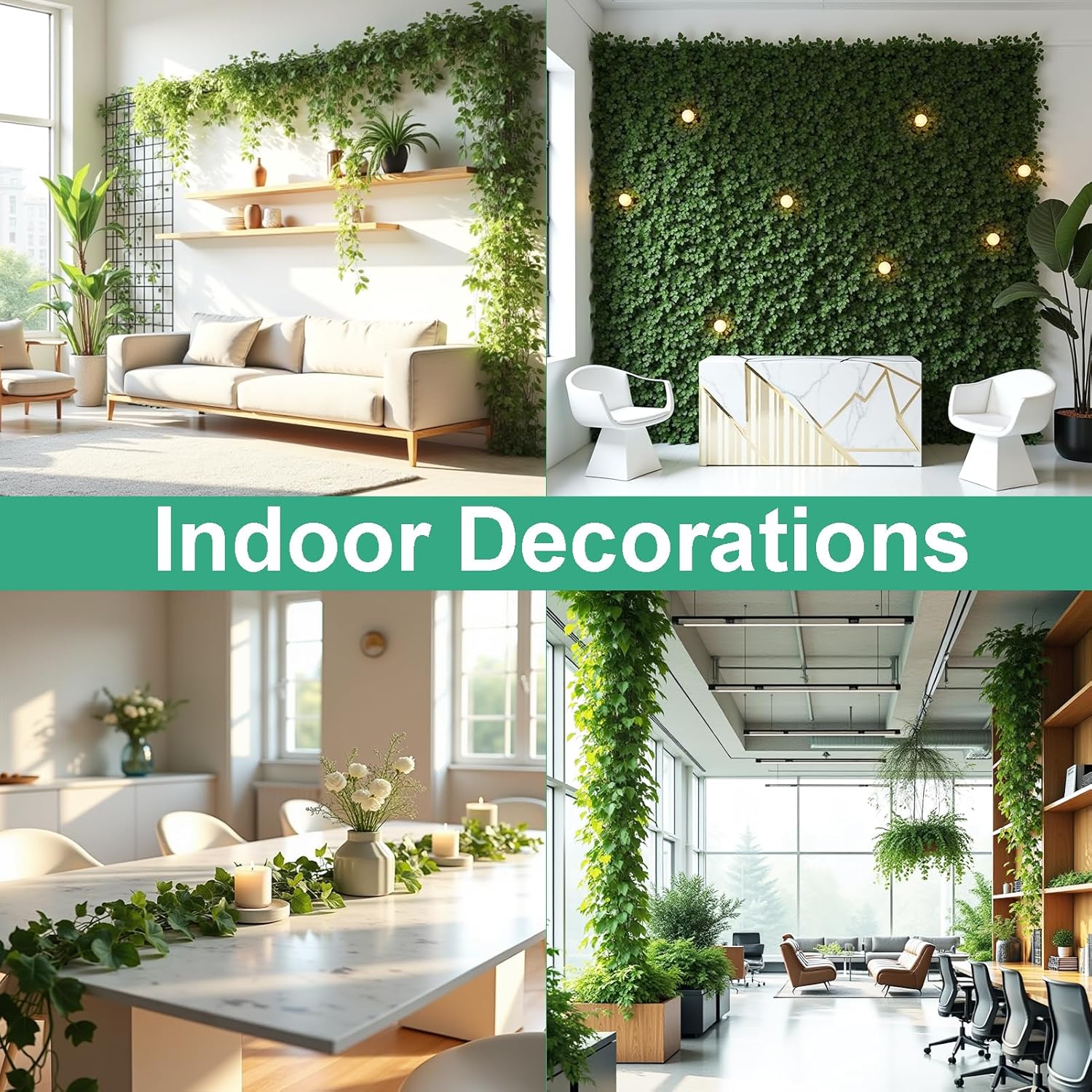 Thumbnail 5 de DazSpirit Hiedra Artificial 36 pz 75.6m