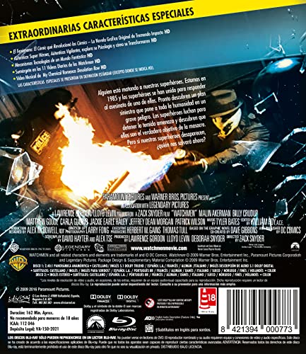 Thumbnail 1 de Watchmen Blu-ray