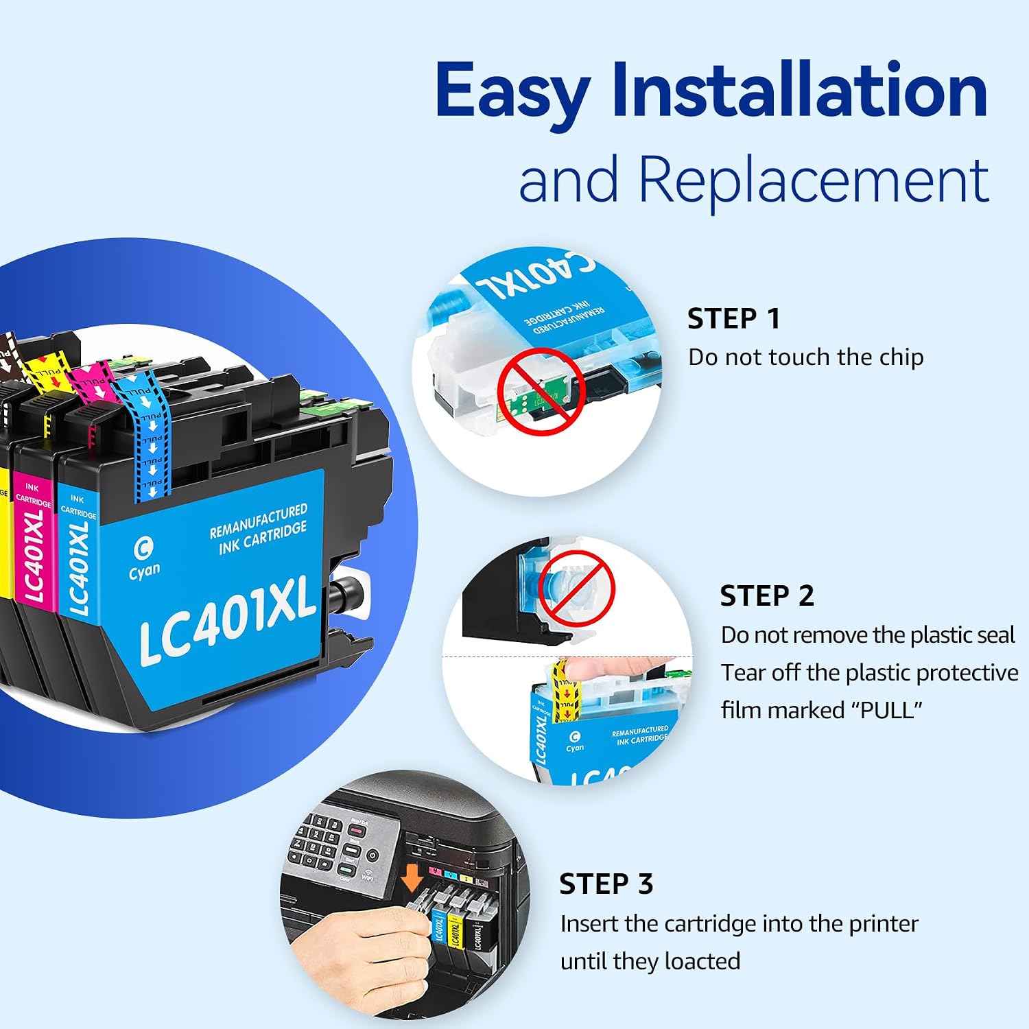 Thumbnail 6 de Valinkso Compatible Ink Cartridges LC401XL