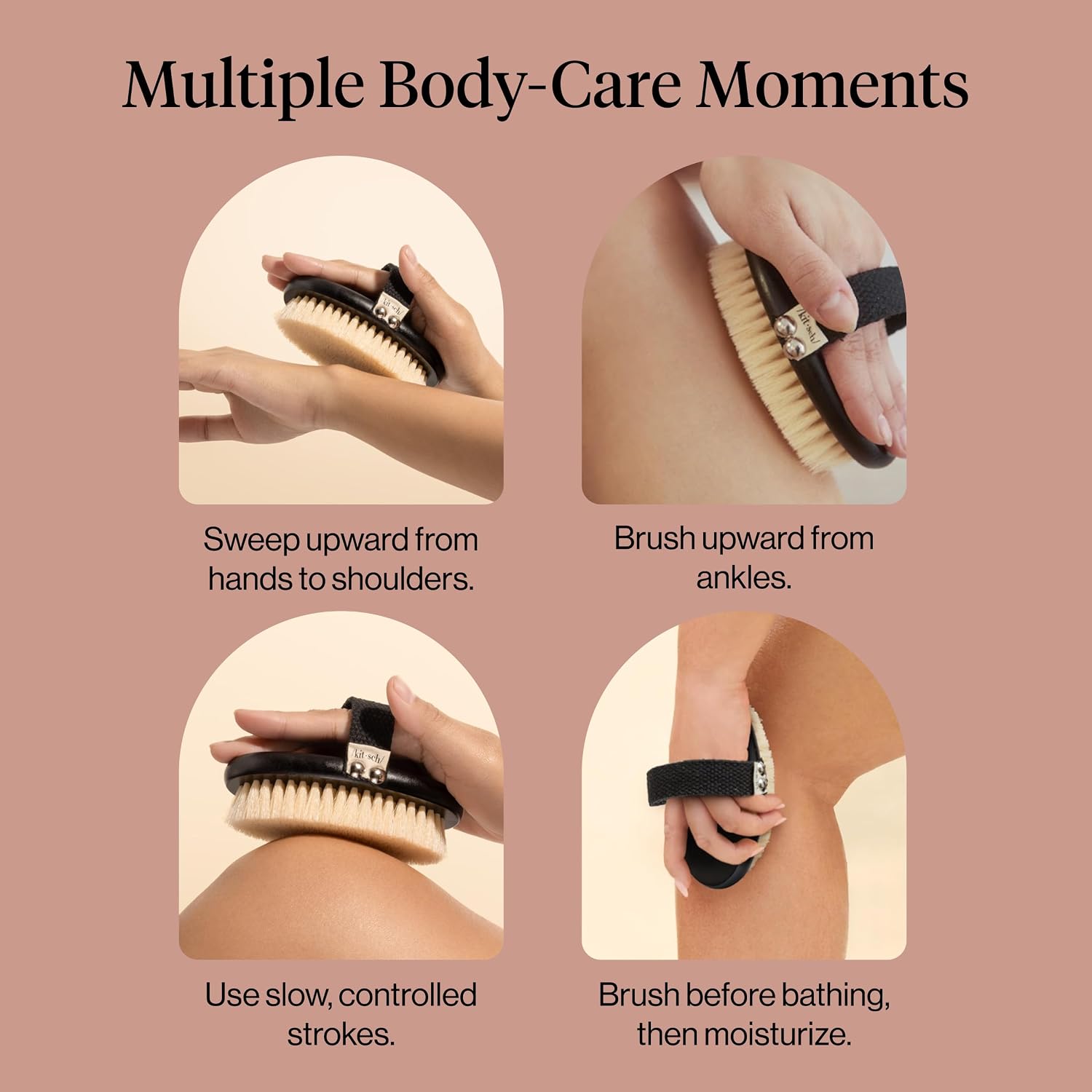 Thumbnail 6 de Kitsch body brush with natural bristles