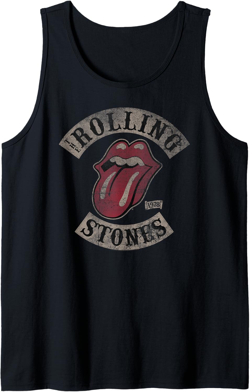 Detalle de Officielle The Rolling Stones Tour 78 Débardeur