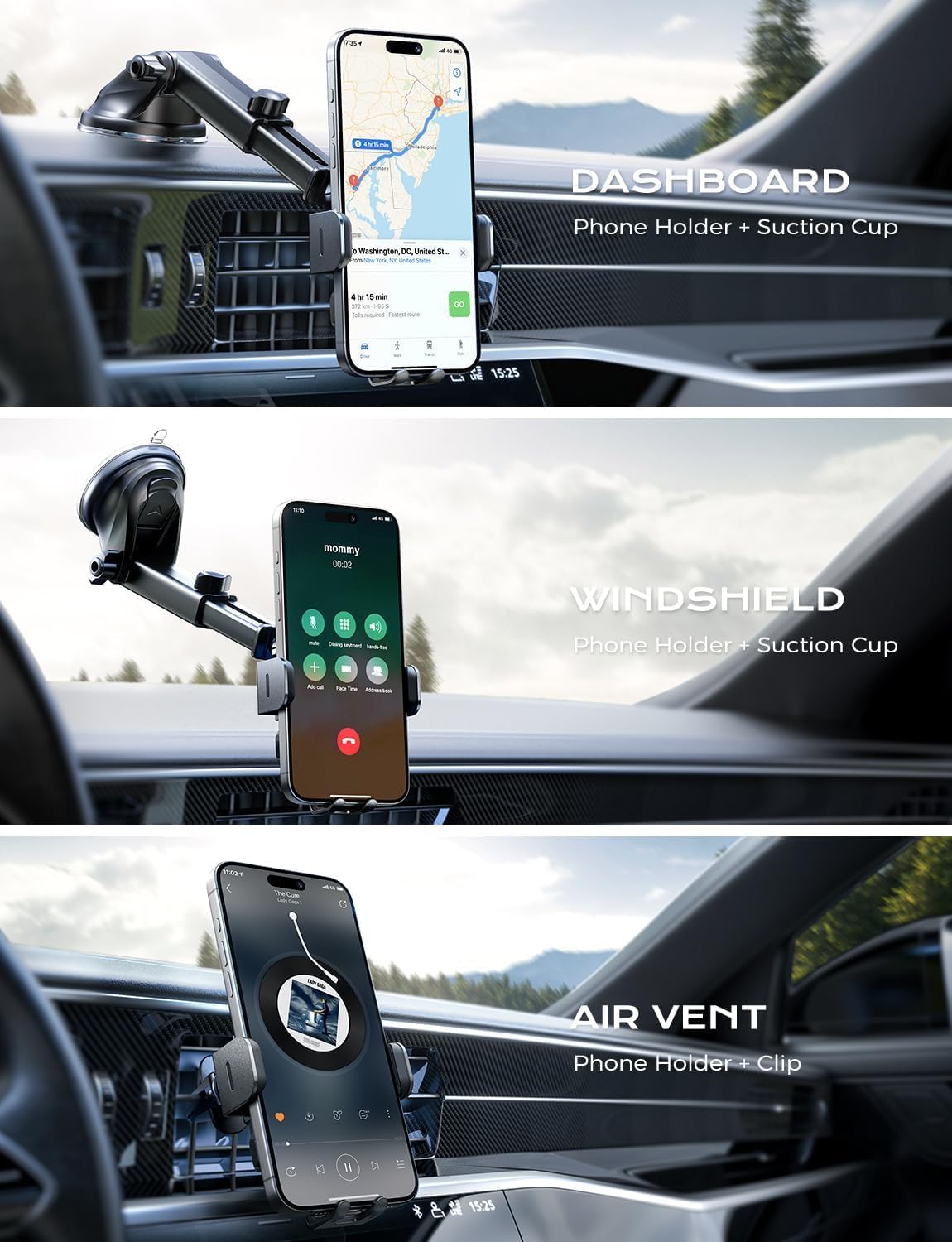 Thumbnail 2 de CHGeek Wireless Car Charger 15W