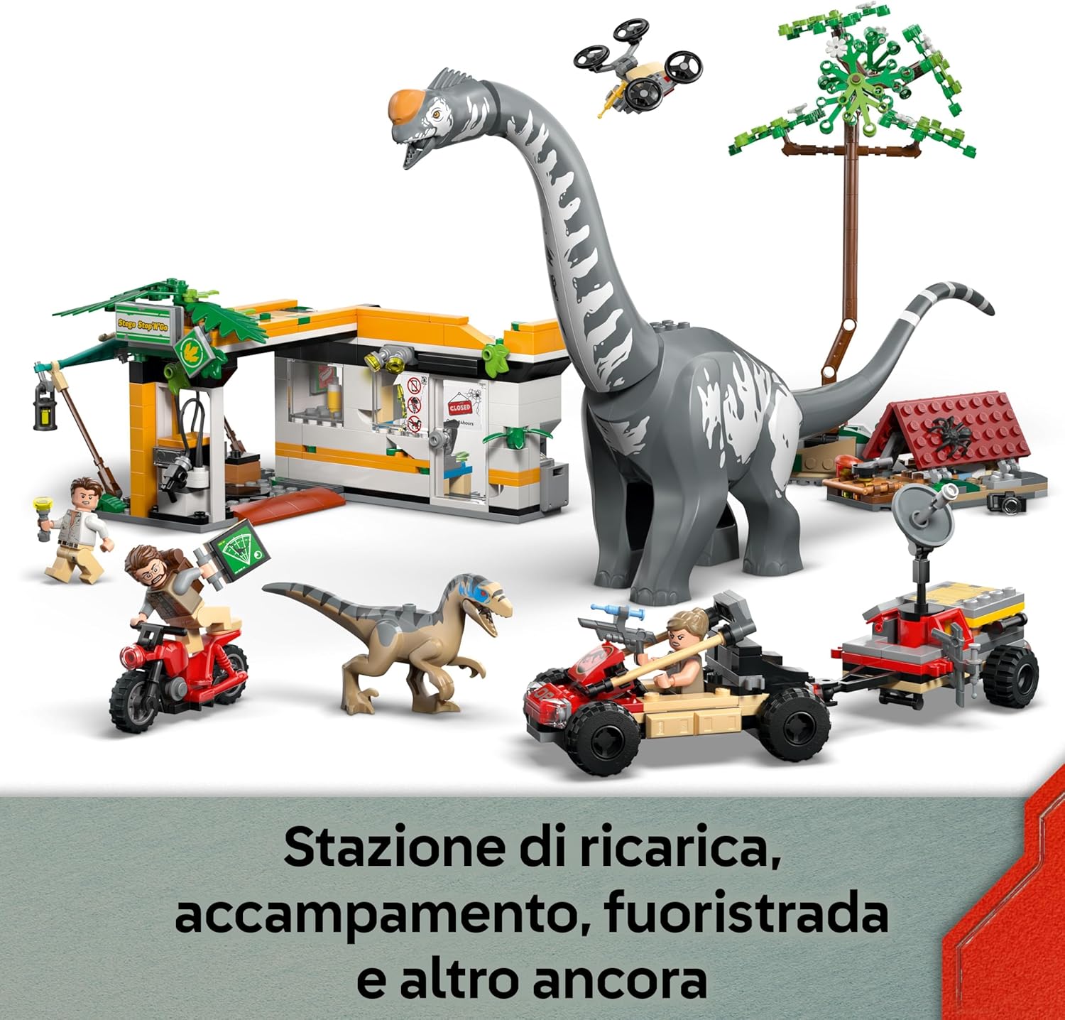 Detalle de LEGO 76973 Jurassic World 7+