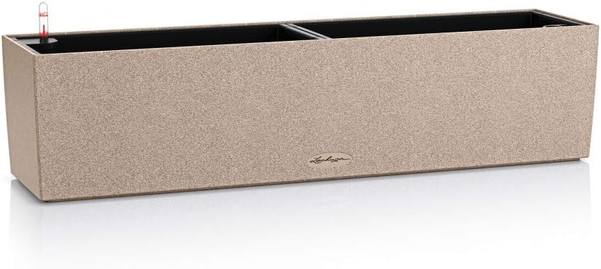 Thumbnail 3 de Lechuza BALCONERA Stone 80 Komplettset sandbeige – Balkonblumenkasten mit Wasserspeicher
