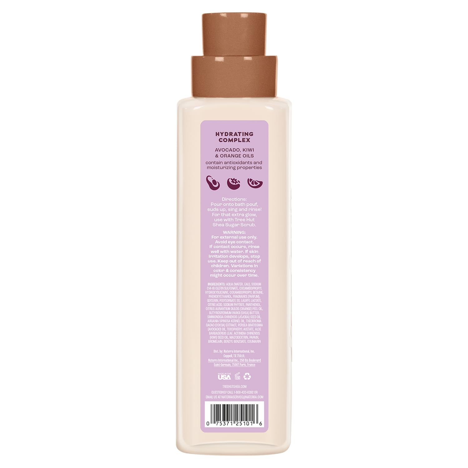 Detalle 2 de Tree Hut Cinnamon Dolce Foaming Gel Body Wash