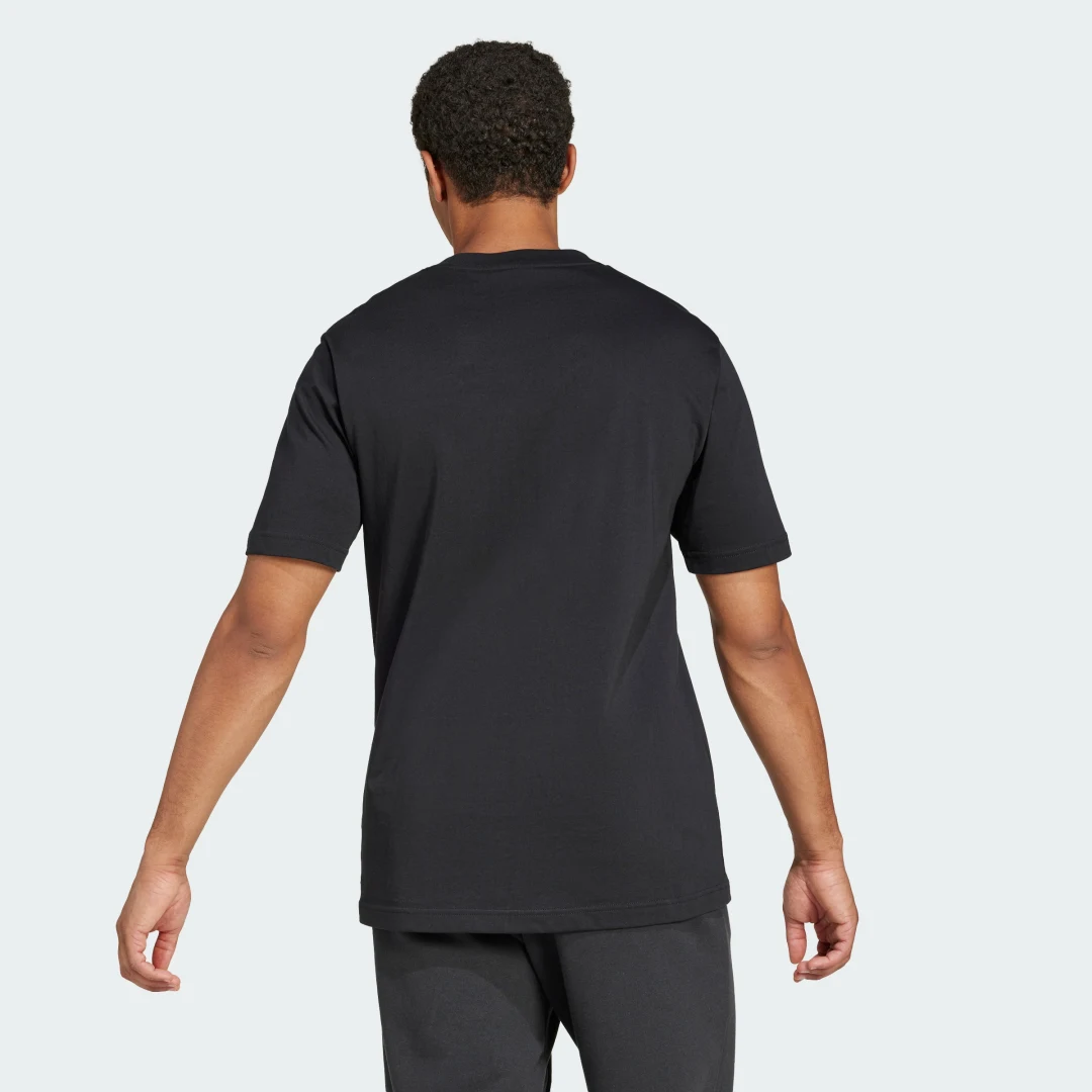 Detalle 2 de Camiseta Essentials Big Logo Adidas – Negro