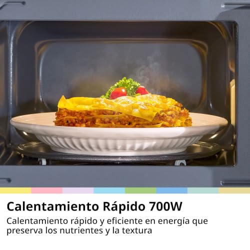 Thumbnail 8 de COMFEE CMO-MP012ND(BK) Mini horno microondas de 20 L y 700 W, negro
