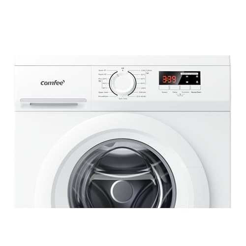 Detalle 2 de COMFEE' 9kg Washing Machine with Energy Class A and BLDC Inverter Motor – Slim White
